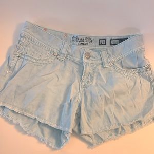 Miss Me CARGO BLUE SHORTS